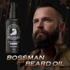 Bossman Organic Mustache & Beard Oil for Men, 2 oz  Natural Beard Moisturizer with Jojoba, Argan & Avocado Oils (Naked - Unscented) view 3