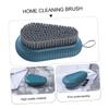 Didiseaon 2pcs Multi-Functional Clothes and Shoes Cleaning Brush for Home Use Versatile Scrubbing Tool for Laundry Kitchen and Bathroom Convenient Portable Design Blue view 3