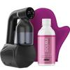 MineTan Personal Spray Tan Machine | Black At Home Spray Tan Kit - Lightweight, Handheld Portable Self Tanner, with 8oz Double Dark Pro Spray Mist Solution, Works With All Sunless Tanning Solutions view 1