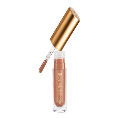 Lisa Eldridge Liquid Lurex Eyeshadow - Anjelica (Warm pink taupe) + Bonus Premium Korean Sheet Masque with Collagen