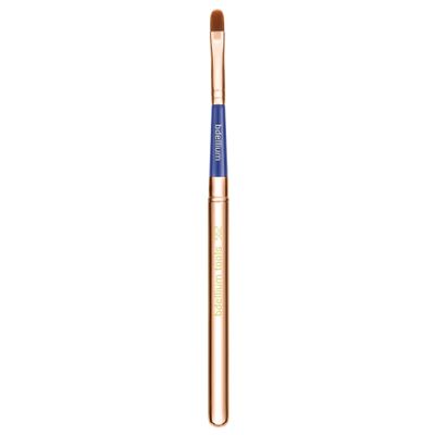Bdellium Tools Professional Makeup Brush - Golden Triangle 562 Long Cap Lip - With All-Vegan Synthetic Fibers, For Achieving Perfectly Defined Lip Lines (Blue, 1pc)