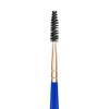 Bdellium Tools Professional Makeup Brush - Golden Triangle 736 Double-ended Angled Definer/Spoolie - With All-Vegan Synthetic Fibers, For Polished, Well-groomed Lashes and Brows (Blue, 1pc) view 4