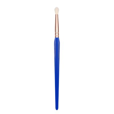 Bdellium Tools Professional Makeup Brush - Golden Triangle 751 Small Crease - With All-Vegan Synthetic Fibers, For Defining the Crease (Blue, 1pc)