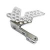 1PC Chrome Plated 1018 Low Carbon Steel Iron Tattoo Machine Frame with Brass Binding Post US 8-32 Thread Fit 1.25INCH Coil FIEP-11 view 3