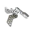 1PC Chrome Plated 1018 Low Carbon Steel Iron Tattoo Machine Frame with Brass Binding Post US 8-32 Thread Fit 1.25INCH Coil FIEP-11 view 4