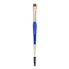 Bdellium Tools Professional Makeup Brush - Golden Triangle 724 Double-ended Flat Definer/Spoolie - With All-Vegan Synthetic Fibers, For Grooming and Defining Lashes and Brows (Blue, 1pc) view 1