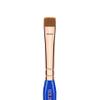 Bdellium Tools Professional Makeup Brush - Golden Triangle 724 Double-ended Flat Definer/Spoolie - With All-Vegan Synthetic Fibers, For Grooming and Defining Lashes and Brows (Blue, 1pc) view 3
