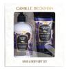 Camille Beckman Hand and Body Duet Set, Silky Body and Glycerine Hand Cream, Blackberry Lavander view 1
