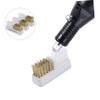 NULYLU 3pcs Nail Art Drill Bit Cleaning Brush Manicure Brush for Nail Drill Polish Clean up view 3