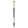 Bdellium Tools Professional Makeup Brush - Maestro Series 736 Double-ended Angled Definer/Spoolie - With All-Vegan Synthetic Fibers, For Polished, Well-groomed Lashes and Brows (Black, 1pc) view 1