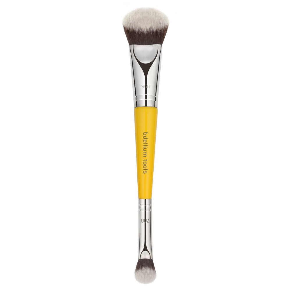 Bdellium Tools Studio Series, Double-Ended Brush, Face 969, 1 Brush