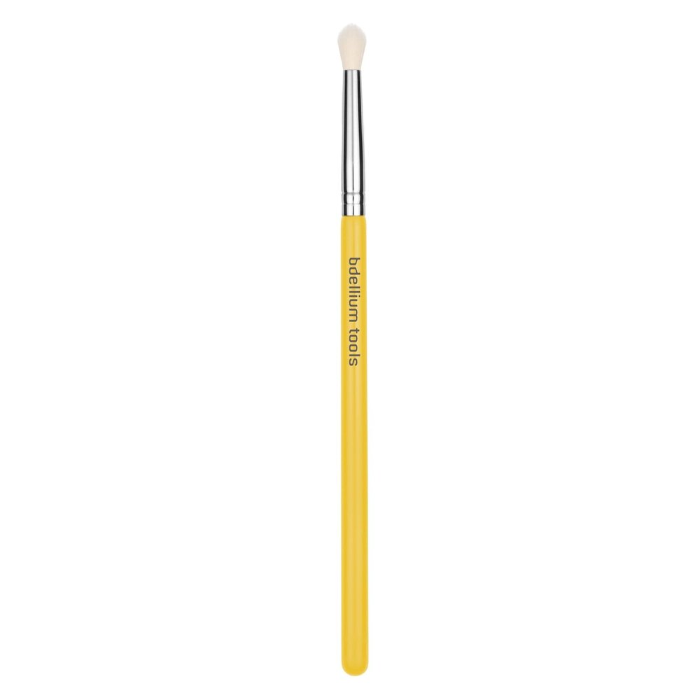 Bdellium Tools Professional Makeup Brush - Studio Series 751 Small Crease - With All-Vegan Synthetic Fibers, For Defining the Crease (Yellow, 1pc)