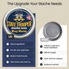 Mustache Wax - Medium Hold - Bay Rum Scent - One Ounce Tin view 3