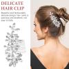 Baluue Wedding Rhinestone Hair Comb for Brides Sparkly Decorative Hair Accessory for Weddings Parties and Special Occasions view 3
