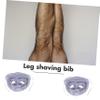 FOMIYES Shaving Bib and Apron for Men Leg Hair Catcher Portable and Easy to Clean Shaving Cape for Beard Grooming Mess Hair Removal Travel view 4