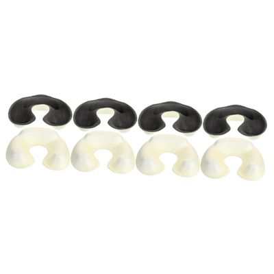 Beatifufu 4pcs Hair Perming Tray Neck Protector for Perm Hair Bowl Salon Barber Tool