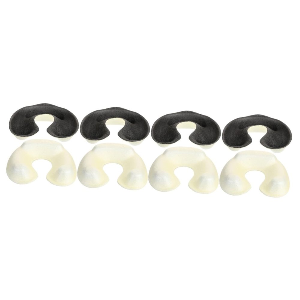 Beatifufu 4pcs Hair Perming Tray Neck Protector for Perm Hair Bowl Salon Barber Tool