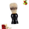 NOLITOY Beard Cleaning Brush for Men Portable Bristle Whisker Brush Soft Gentle Pig Bristle for Grooming Styling Facial Hair Bearded Men view 4