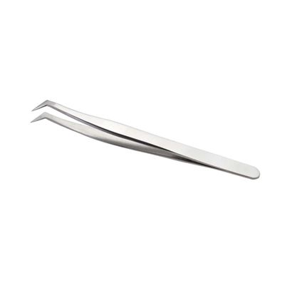 Baluue False Lash Applicator Tool Stainless Steel Tweezers for Women Eyelash Makeup Tool Lash Clip Tweezers for Women
