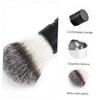 NOLITOY 2pcs Men Hair Shaving Tool Stainless Steel Shaving Kit Brush Mug Beard Shaper Easy to Clean view 3