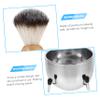 NOLITOY Unisex Shaving Kit Mustache Shaving Set Brush Bowl and Stand for Men Grooming Hair Brush Men view 3
