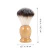 NOLITOY Unisex Shaving Kit Mustache Shaving Set Brush Bowl and Stand for Men Grooming Hair Brush Men view 4