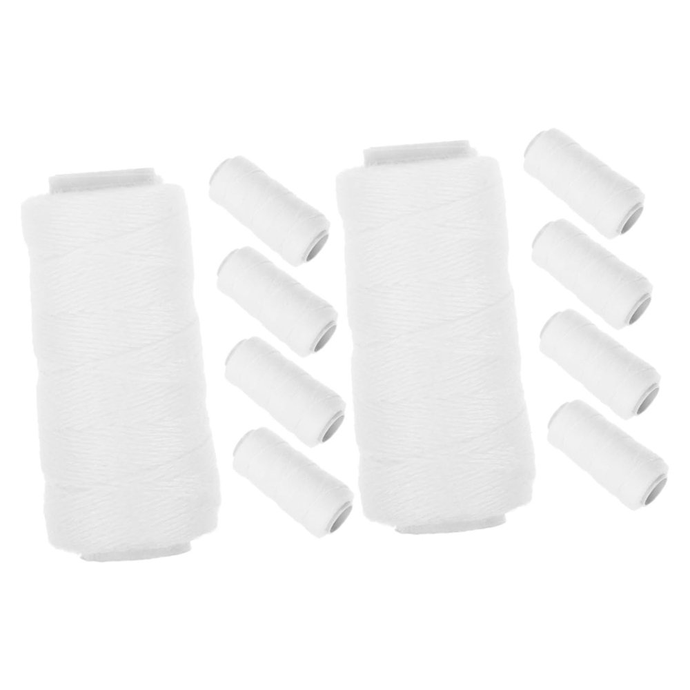 Beatifufu 10rolls Cotton Threading Tool for Facial Hair Removal Efficient Eyebrow Threading Machine for Smooth Skin and Easy Use Hair Removal