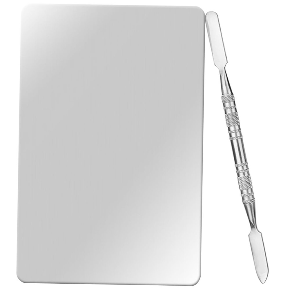 Didiseaon Makeup Artist Essential Palette Set with Mixing Plate Spatula Foundation Nail Pigment Compact Versatile