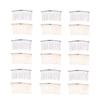 Baluue 20pcs Insertion Hair Combs Minimalist Headdress for Weddings Parties Everyday Wear Silver Teeth Hair Accessories for Women view 1