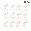 Baluue 20pcs Insertion Hair Combs Minimalist Headdress for Weddings Parties Everyday Wear Silver Teeth Hair Accessories for Women view 3