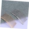 Baluue 20pcs Insertion Hair Combs Minimalist Headdress for Weddings Parties Everyday Wear Silver Teeth Hair Accessories for Women view 4