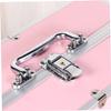 Baluue Handheld Cosmetics Box Durable Makeup Train Case Organizer for Travel Chic with Shoulder Strap Capacity for Beauty Essentials view 2