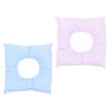 Baluue 2pcs Face down Spa Pillow Neck Head Pillow for Travel Body Relaxation Cut-out Cotton Material view 1