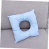 Baluue 2pcs Face down Spa Pillow Neck Head Pillow for Travel Body Relaxation Cut-out Cotton Material view 3