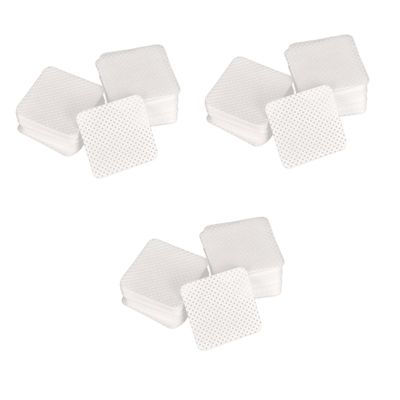 Baluue 510pcs Cotton Makeup Remover Pads Gentle Face Eye Makeup Wipes for Toner Discharge Nail Oil Safe for Sensitive Skin