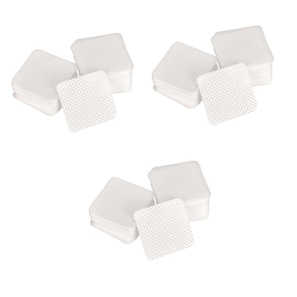 Baluue 510pcs Cotton Makeup Remover Pads Gentle Face Eye Makeup Wipes for Toner Discharge Nail Oil Safe for Sensitive Skin