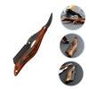 IWOWHERO Wooden Handle Beard Trimmer Men's Razor Portable Lightweight Multi-purpose Simple Design Ideal Present view 2