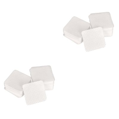 Baluue 340pcs Eyelash Extension Glue Wipes Cleaner Makeup Wipe Cotton Pads Discharge Nail Oil Remover for Soft