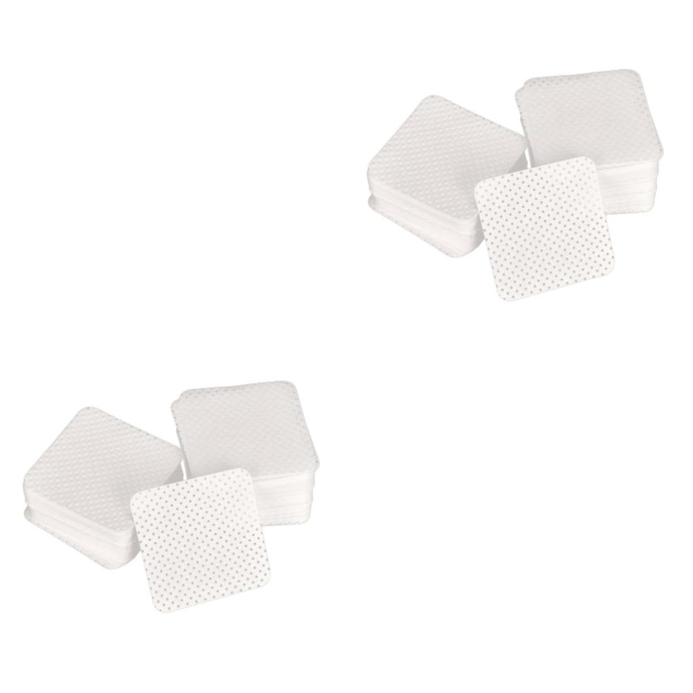 Baluue 340pcs Eyelash Extension Glue Wipes Cleaner Makeup Wipe Cotton Pads Discharge Nail Oil Remover for Soft