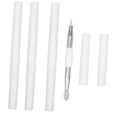 FRCOLOR 4pcs Silicone Lip Brush Lipstick Applicator Makeup Tools Lip Gloss Lipstick Brush