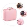 Baluue Adjustable Makeup Bag Travel Cosmetics Case with Hand Strap Pu Leather Organizer for Beauty Tools view 4