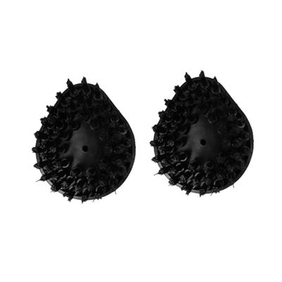 5 Pack Steam Cleaner Brush Heads, Black Plastic Cleaning Accessories
