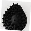 5 Pack Steam Cleaner Brush Heads, Black Plastic Cleaning Accessories view 2
