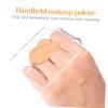 Beatifufu 2pcs Handheld Makeup Mixing Palette Spatula and Storage Bag for Women and Makeup Artists Foundation Palette for Custom Mixing and Blending view 3