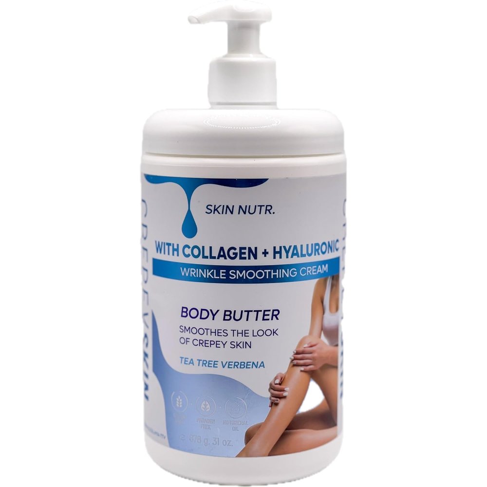 Collagen And Hyaluronic Body Butter Wrinkle Smoothing Cream 31 oz / 878g