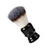 NOLITOY 1pc Portable Beard Brush Resin Handle and Soft Nylon Bristles Simple Grooming Tool for Men for Travel and Daily Use view 1