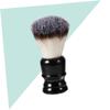 NOLITOY 1pc Portable Beard Brush Resin Handle and Soft Nylon Bristles Simple Grooming Tool for Men for Travel and Daily Use view 4