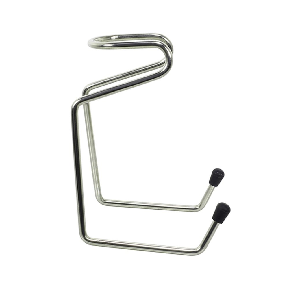 IWOWHERO Durable Alloy Shaving Brush Holder Rack for Safety Razors Compact Design Keeps Brushes Dry and Clean for Grooming Essentials