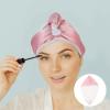 Baluue Coral Fleece Hair Towel for Quick Drying Soft Absorbent Hair Turban After Shower Lightweight Compact Design view 3