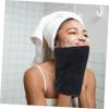 Baluue 9pcs Facial Cleaning Gloves Soft Absorbent Makeup Removal Mitts for Care Lightweight and Breathable Shower Accessories view 3
